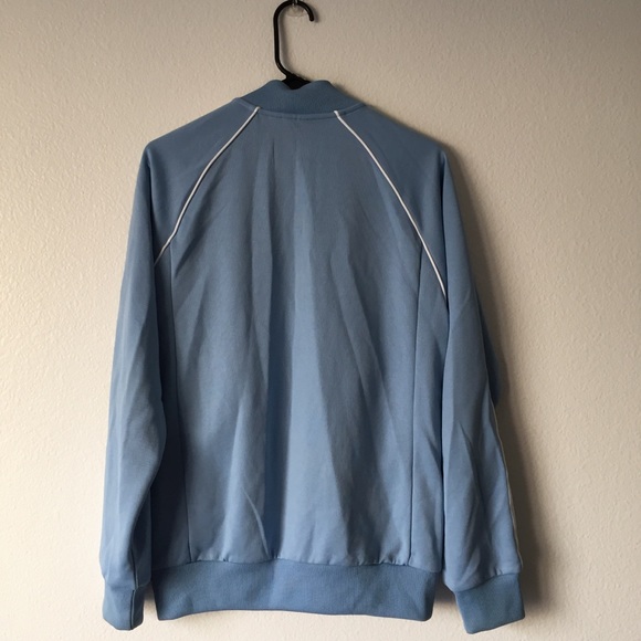Light blue adidias track jacket - Picture 2 of 4